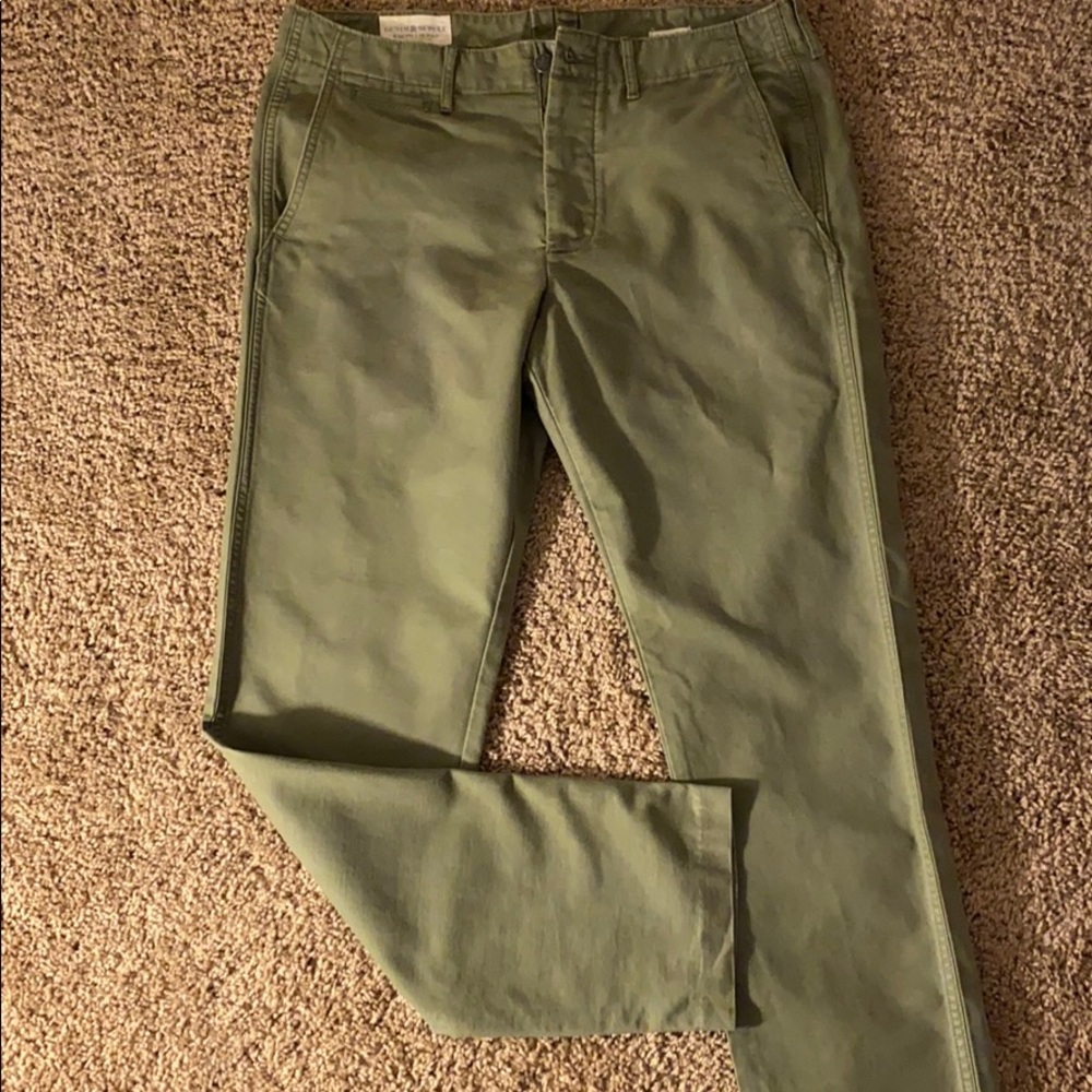 Denim and Supply Ralph Lauren Green Khaki Pants